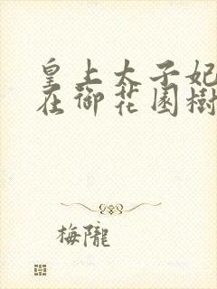 皇上太子妃沈音在御花园树上