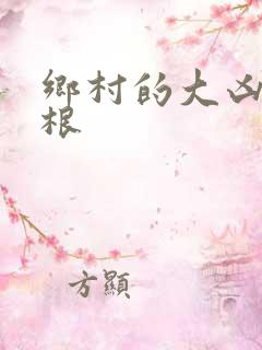 乡村的大凶器龙根