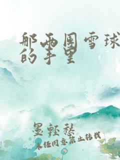 那两团雪球在他的手里