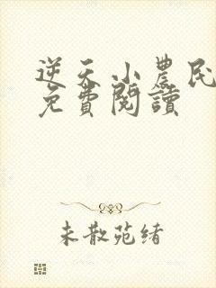 逆天小农民全本免费阅读