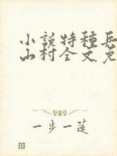 小说特种兵王在山村全文免费阅读完整版
