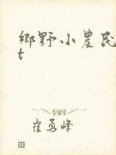 乡野小农民txt