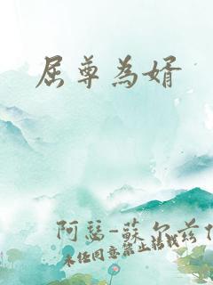 屈尊为婿