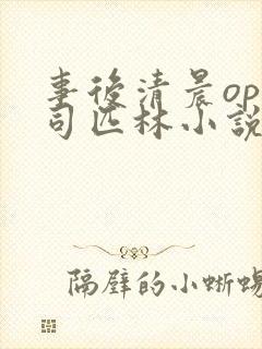 事后清晨op阿司匹林小说讲的啥