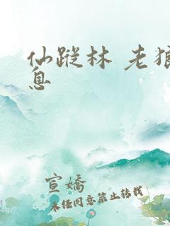 仙踪林 老狼信息