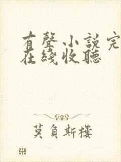 有声小说完结版在线收听