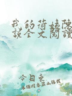 我的荷姨陈东小说全文阅读