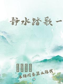 静水踏歌一流年
