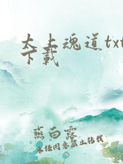 太上魂道txt下载