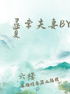 寻常夫妻BY写夏
