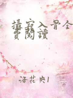 摄宠入骨全文免费阅读