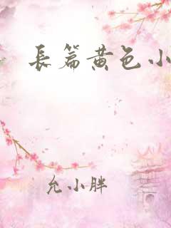 长篇黄色小说