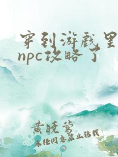 穿到游戏里面被npc攻略了