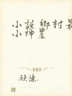 小说 乡村最强小神农