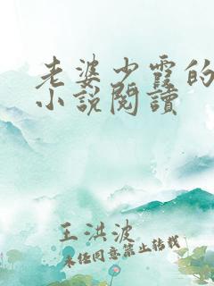 老婆少霞的全本小说阅读