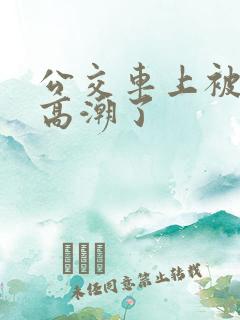 公交车上被摸到高潮了