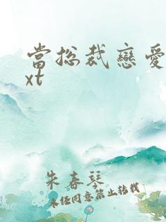 当总裁恋爱时txt