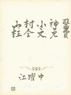 山村小神医王铁柱全文免费阅读