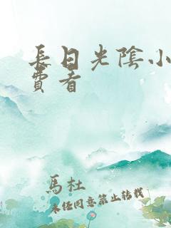 长日光阴小说免费看