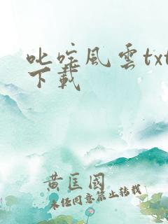 叱咤风云txt下载