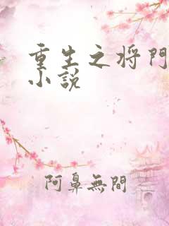 重生之将门毒后小说