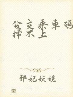 公交乘车码老是扫不上