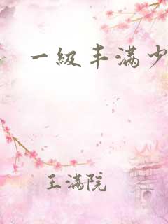 一级丰满少妇
