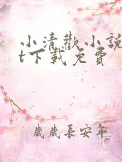 小清欢小说txt下载免费