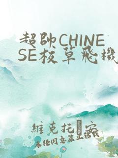 超帅CHINESE校草飞机BLUE