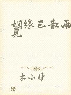 姻缘已散两不相见