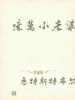 亿万小老婆