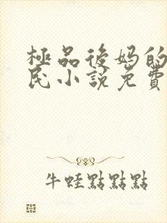 极品后妈的爱浩民小说免费阅读