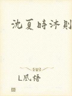 沈夏时沐则