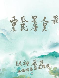 西瓜星人最强小农民唐昊