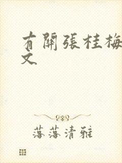 有关张桂梅的作文