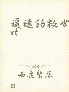 遥远的救世主txt