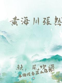 黄海川张然