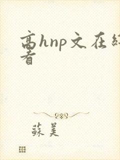 高hnp文在线看