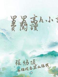 男男高h小说免费阅读
