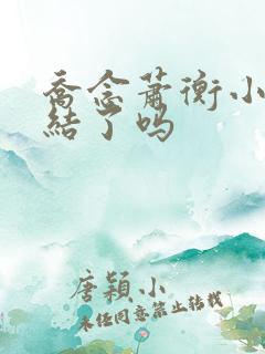 乔念萧衡小说完结了吗