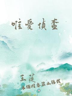 唯爱侦查