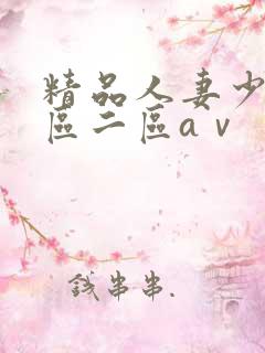 精品人妻少妇一区二区aⅴ