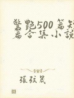 惊艳500篇短篇合集小说在线阅读