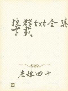 狼群txt全集下载