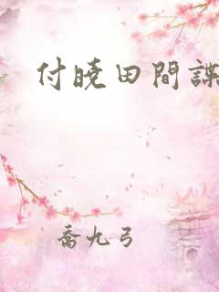 付晓田间谍罪