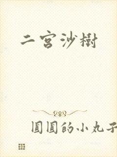 二宫沙树