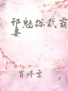 邪魅总裁霸占新妻