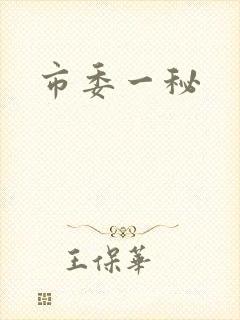 市委一秘
