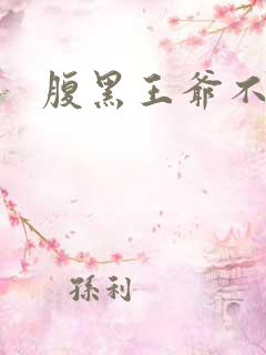 腹黑王爷不良妻