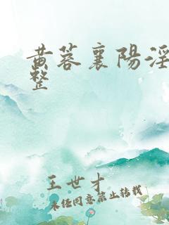 黄蓉襄阳淫史完整